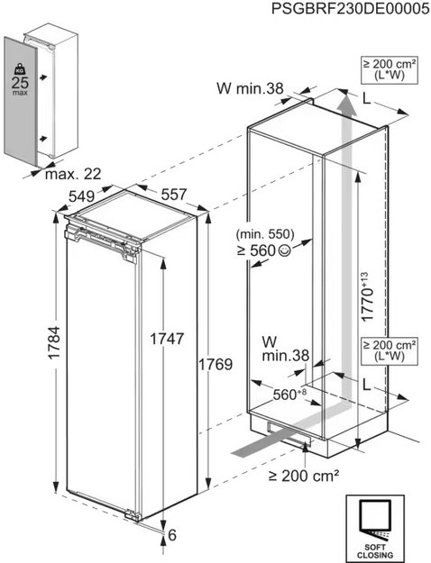 Встраиваемый холодильник AEG TK6DS181EC (preview 7)