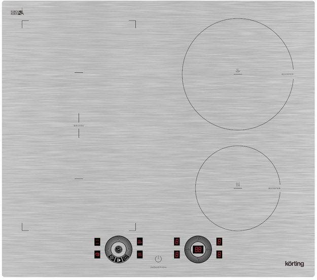 Индукционная варочная панель Korting HIB 64870 BS Smart (фото 1) Индукционная варочная панель Korting HIB 64870 BS Smart (preview 1)