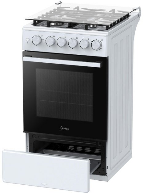 Газовая плита Midea MFO-M4G20T0E(WH) (preview 3)