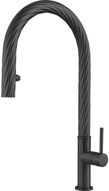 Смеситель Franke Maris Free by Dror с выдвижным шлангом черный матовый (фото 1) Смеситель Franke Maris Free by Dror с выдвижным шлангом черный матовый (preview 1)