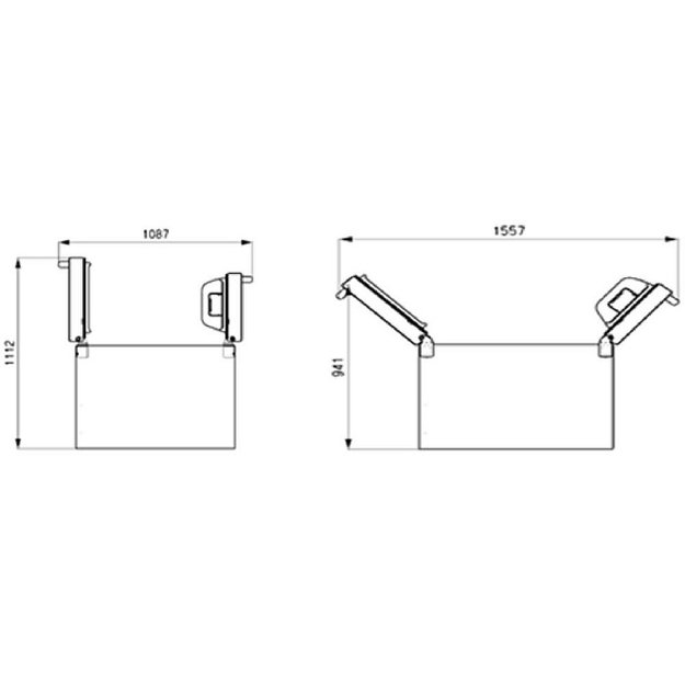 Холодильник Side-By-Side Korting KNFS 91797 X (preview 7)