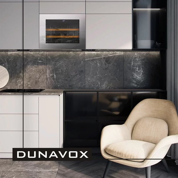 Винный шкаф Dunavox DAV-18.46SS.TO (фото 2) Винный шкаф Dunavox DAV-18.46SS.TO (preview 2)