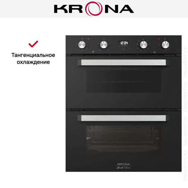 Электрический духовой шкаф KRONA ARTE 60 BL (фото 3) Электрический духовой шкаф KRONA ARTE 60 BL (preview 3)