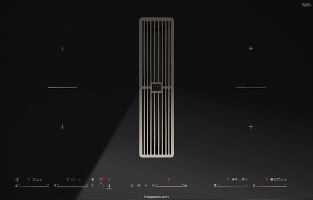 Варочная панель с вытяжкой Kuppersbusch KMI 8590.0 SR Silver Chrome (фото 1) Варочная панель с вытяжкой Kuppersbusch KMI 8590.0 SR Silver Chrome (preview 1)