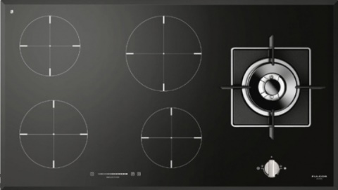 Газо-электрическая панель Fulgor Milano CH 905 ID TS G DWK BK (фото 1) Газо-электрическая панель Fulgor Milano CH 905 ID TS G DWK BK (preview 1)