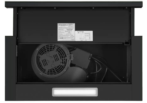 Встраиваемая вытяжка Maunfeld Clyde 60 черное стекло (фото 6) Встраиваемая вытяжка Maunfeld Clyde 60 черное стекло (preview 6)