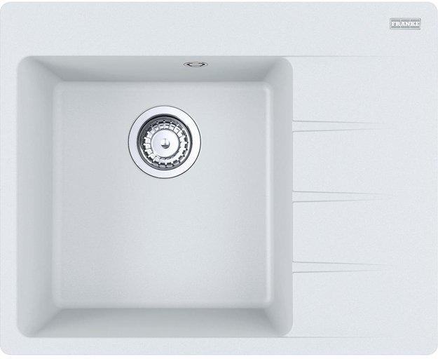 Мойка Franke Centro CNG 611/211-62 TL чаша слева белый (фото 1) Мойка Franke Centro CNG 611/211-62 TL чаша слева белый (preview 1)