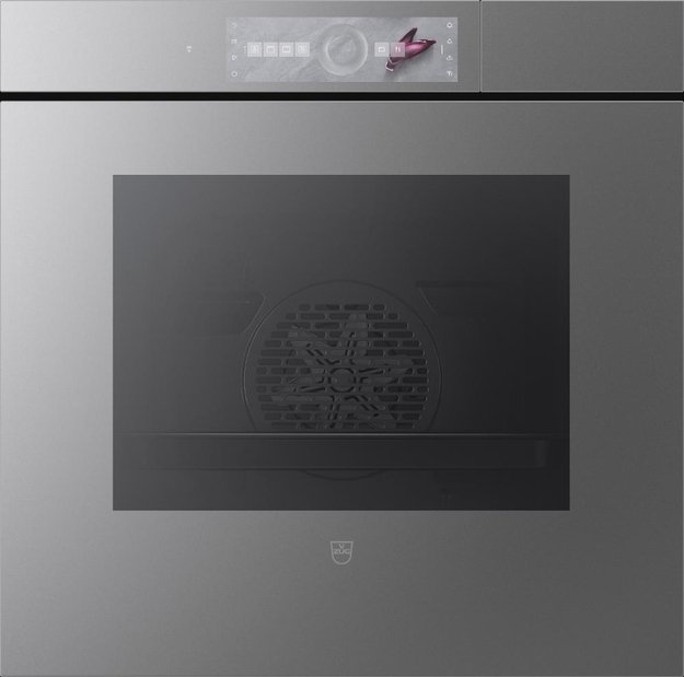 Встраиваемый паровой шкаф V-ZUG CombairSteamer V6000 60 CS6T-23049 (платиновое стекло) (preview 1)