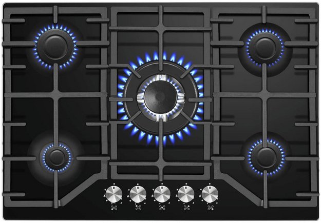 Газовая варочная панель Maunfeld EGHG.75.83CB/G (preview 2)