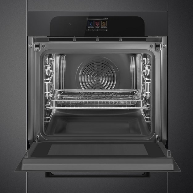 Духовой шкаф с функциями пара и СВЧ Smeg SO6204APB (preview 7)