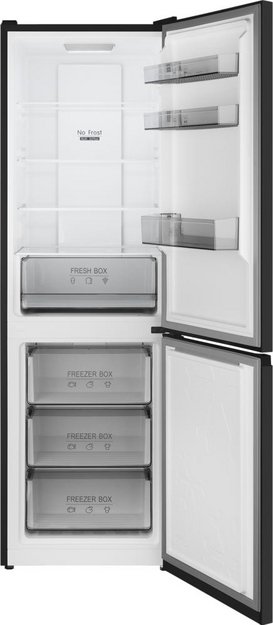 Отдельностоящий холодильник с инвертором Weissgauff WRK 185 Total NoFrost Inverter Black (preview 2)