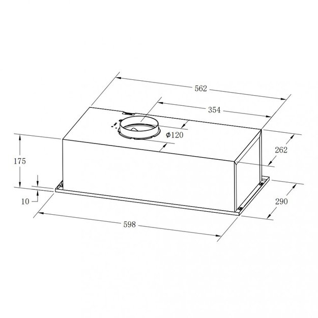 Встраиваемая кухонная вытяжка MAUNFELD Crosby Built 60 нержавеющая сталь (фото 13) Встраиваемая кухонная вытяжка MAUNFELD Crosby Built 60 нержавеющая сталь (preview 13)