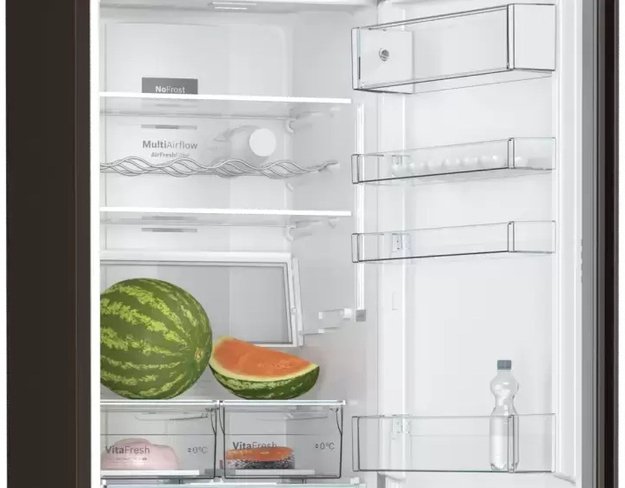 Холодильник с нижней морозильной камерой BOSCH KGN39XG20R (фото 4) Холодильник с нижней морозильной камерой BOSCH KGN39XG20R (preview 4)