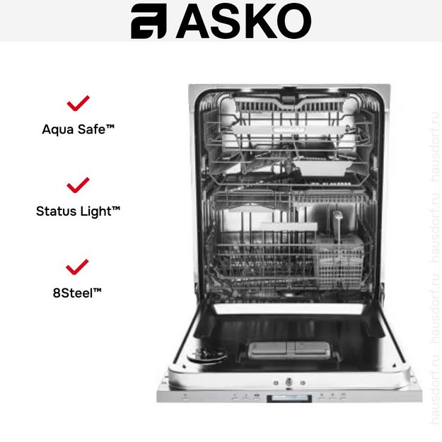 Встраиваемая посудомоечная машина Asko DFI675GXXL.P (preview 4)