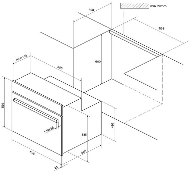 Духовой шкаф Kuppersberg SR 609 W Silver (фото 7) Духовой шкаф Kuppersberg SR 609 W Silver (preview 7)