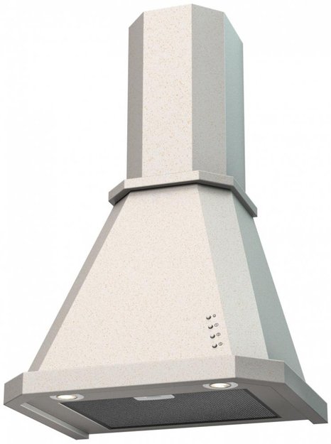 Вытяжка KRONA NEYA 600 structural ivory PB (фото 1) Вытяжка KRONA NEYA 600 structural ivory PB (preview 1)