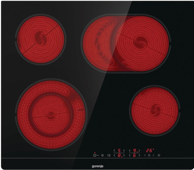 Независимая стеклокерамическая варочная панель Gorenje CT43SC (фото 3) Независимая стеклокерамическая варочная панель Gorenje CT43SC (preview 3)