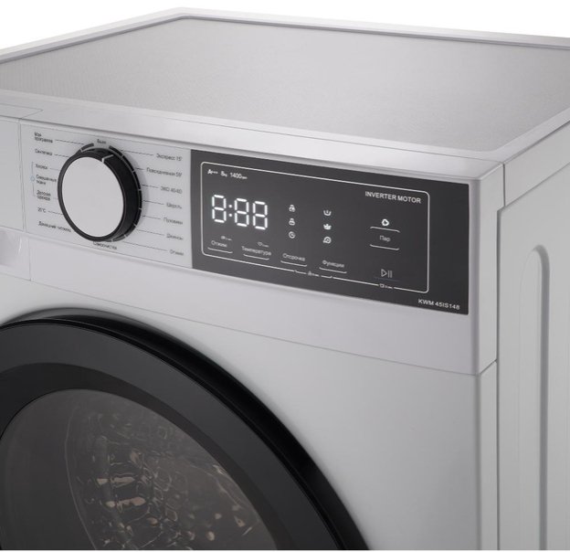 Узкая стиральная машина с паром Korting KWM 45IS148 (preview 5)