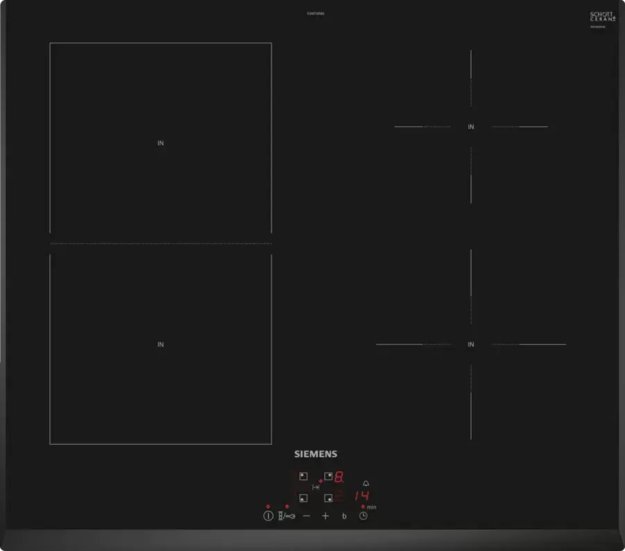 Индукционная варочная панель Siemens ED 651 BSB6E (фото 1) Индукционная варочная панель Siemens ED 651 BSB6E (preview 1)