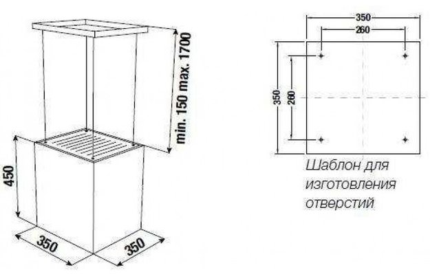 Островная вытяжка Kuppersbusch DI 3800.0 S1 Stainless steel (preview 4)