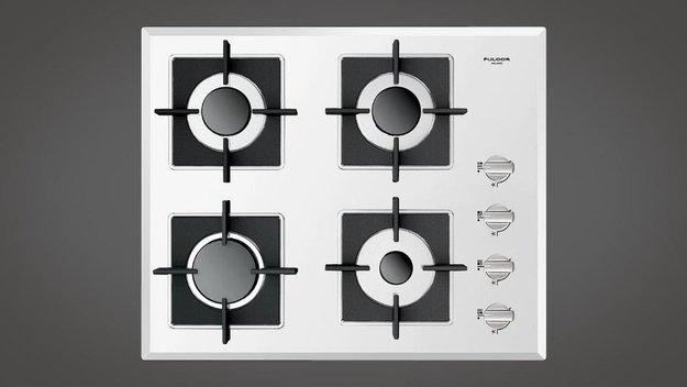 Варочная панель Fulgor Milano FCH 604 G WH (фото 2) Варочная панель Fulgor Milano FCH 604 G WH (preview 2)