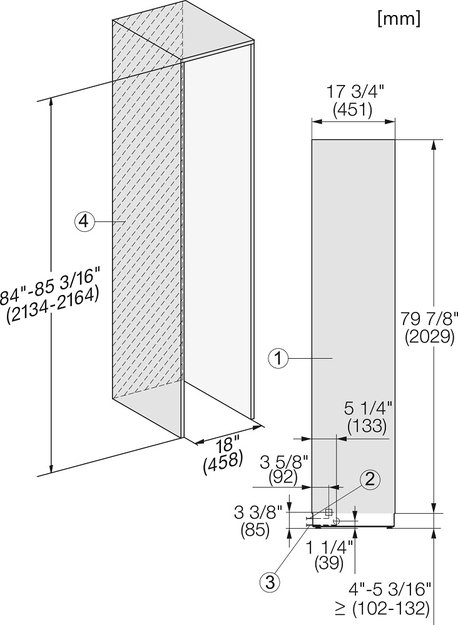 Встраиваемый морозильник Miele F 2413 Vi MasterCool (фото 5) Встраиваемый морозильник Miele F 2413 Vi MasterCool (preview 5)