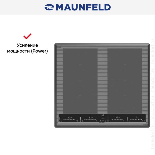 Индукционная варочная панель Maunfeld CVI594SF2MDGR LUX Inverter (preview 8)