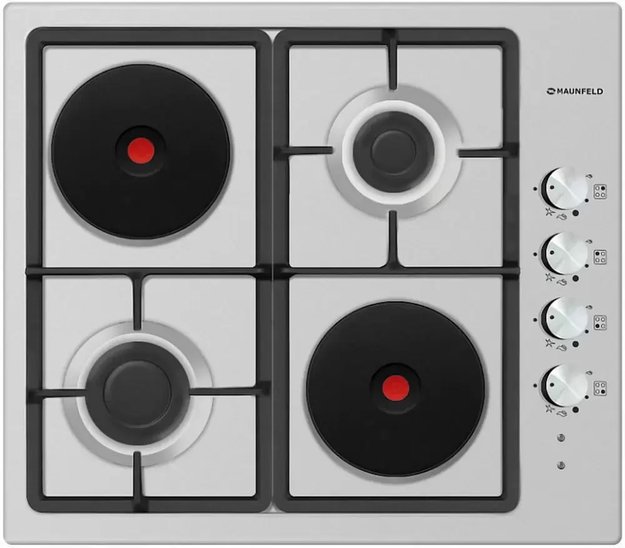 Комбинированная варочная панель MAUNFELD EEHS.64.5ES\KG (фото 1) Комбинированная варочная панель MAUNFELD EEHS.64.5ES\KG (preview 1)