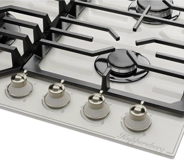 Газовая варочная панель Kuppersberg FG 601 W Silver (фото 3) Газовая варочная панель Kuppersberg FG 601 W Silver (preview 3)