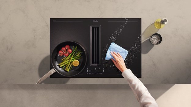 Варочная панель с вытяжкой Miele KMDA 7876 FL-U MattFinish (фото 4) Варочная панель с вытяжкой Miele KMDA 7876 FL-U MattFinish (preview 4)