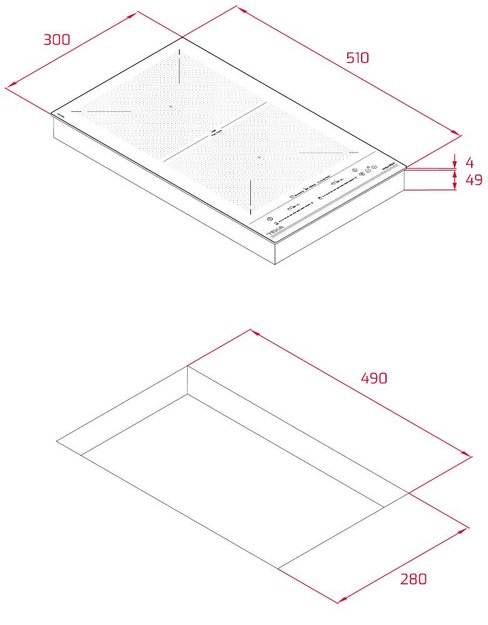 Индукционная варочная панель Teka IZF 32400 MSP BLACK (фото 2) Индукционная варочная панель Teka IZF 32400 MSP BLACK (preview 2)