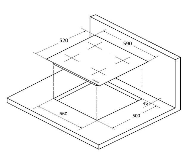 Варочная панель Kuppersberg ICS 604 GR (фото 6) Варочная панель Kuppersberg ICS 604 GR (preview 6)