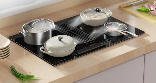 Индукционная варочная панель Zigmund Shtain CIS 311.75 BX с вытяжкой (фото 2) Индукционная варочная панель Zigmund Shtain CIS 311.75 BX с вытяжкой (preview 2)