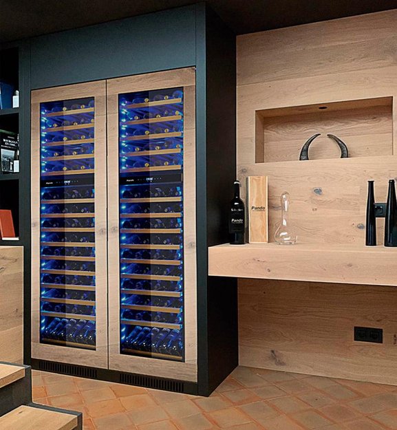 Встраиваемый винный шкаф Pando PVMAP 178-112 PAL (фото 2) Встраиваемый винный шкаф Pando PVMAP 178-112 PAL (preview 2)