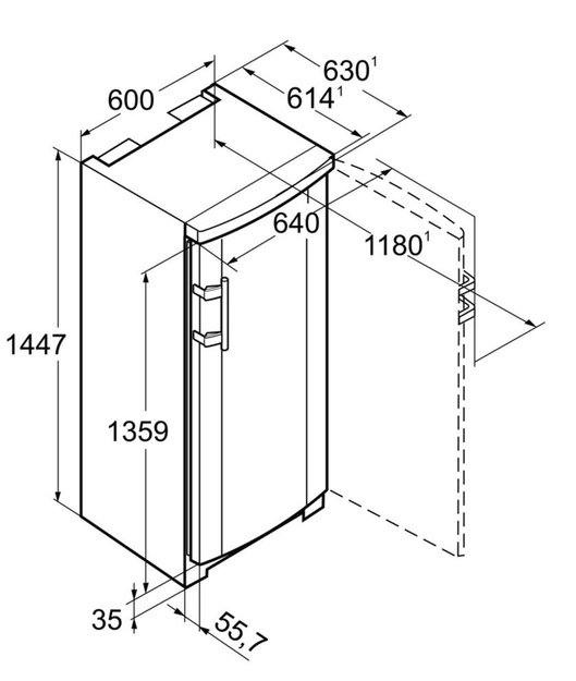 Морозильник Liebherr GN 2323 Comfort NoFrost (фото 6) Морозильник Liebherr GN 2323 Comfort NoFrost (preview 6)