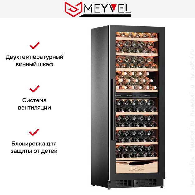 Винный шкаф Meyvel MV95-KBT2 Узкий (Slim) (preview 22)