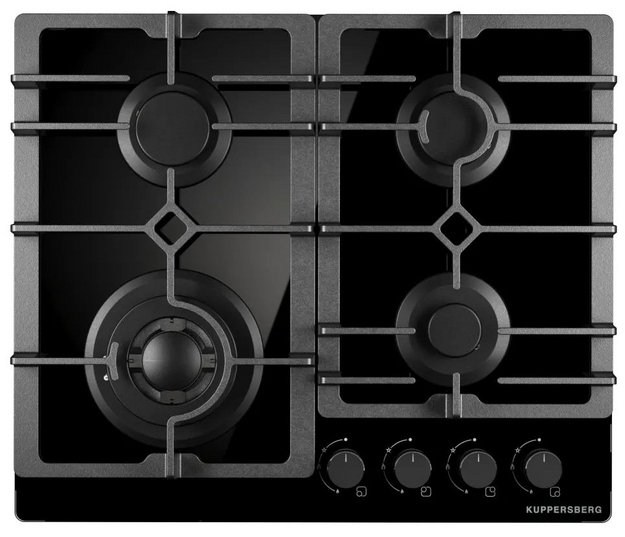 Газовая варочная панель Kuppersberg FG 61 B (preview 1)