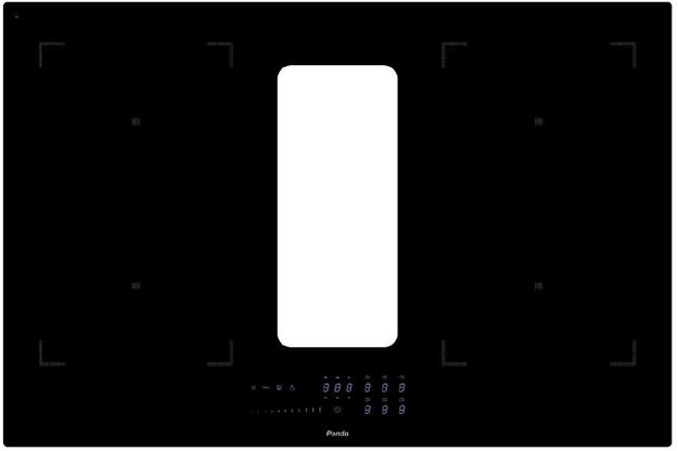 Варочная панель с вытяжкой Pando E-390/78 V.1130 ECO PLUS (фото 2) Варочная панель с вытяжкой Pando E-390/78 V.1130 ECO PLUS (preview 2)