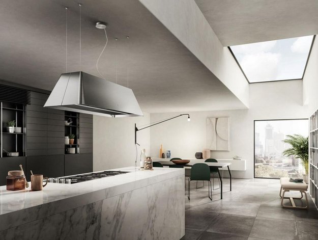 Вытяжка Elica IKONA MAXXI PURE IX/F/120 (фото 2) Вытяжка Elica IKONA MAXXI PURE IX/F/120 (preview 2)