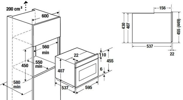 Компактный духовой шкаф с паром Kuppersbusch CBD 6570.0 X2 (фото 5) Компактный духовой шкаф с паром Kuppersbusch CBD 6570.0 X2 (preview 5)