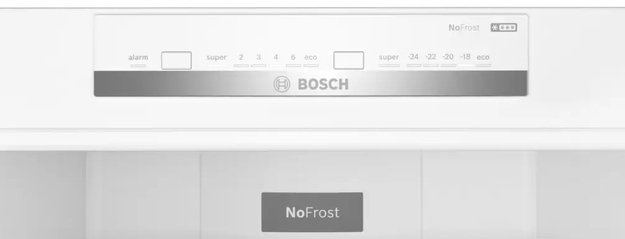 Холодильник с нижней морозильной камерой BOSCH KGN39UW22R (фото 3) Холодильник с нижней морозильной камерой BOSCH KGN39UW22R (preview 3)