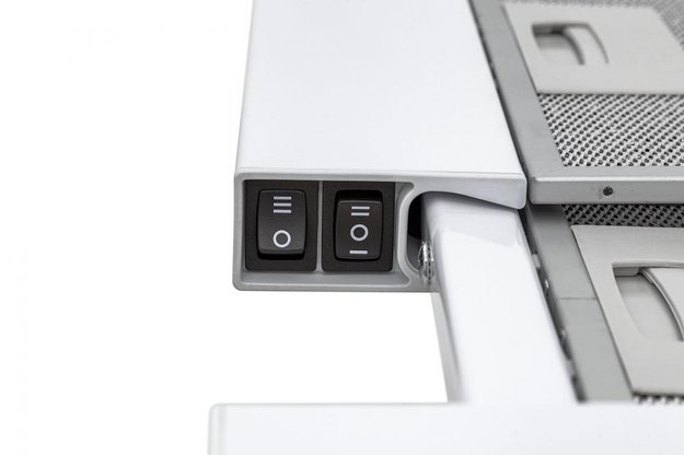 Встраиваемая вытяжка KRONA Kamilla slim 600 white (1 мотор) (фото 2) Встраиваемая вытяжка KRONA Kamilla slim 600 white (1 мотор) (preview 2)