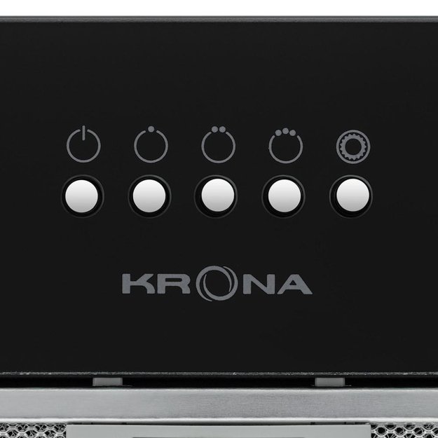 Встраиваемая вытяжка Krona LUISA 600 GLASS BLACK PB (фото 4) Встраиваемая вытяжка Krona LUISA 600 GLASS BLACK PB (preview 4)