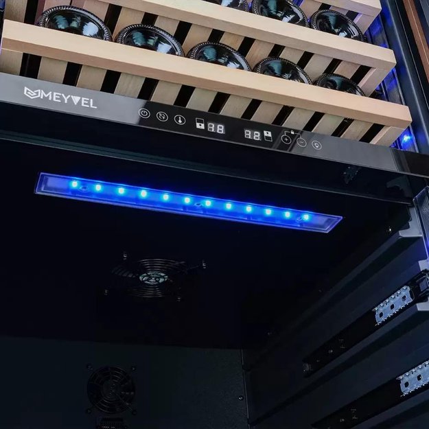 Винный шкаф Meyvel MV99PRO-KBT2 (Итальянский орех) (фото 14) Винный шкаф Meyvel MV99PRO-KBT2 (Итальянский орех) (preview 14)