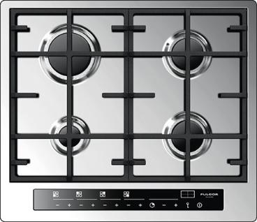 Варочная панель Fulgor Milano CPH 604 G TC X (фото 1) Варочная панель Fulgor Milano CPH 604 G TC X (preview 1)