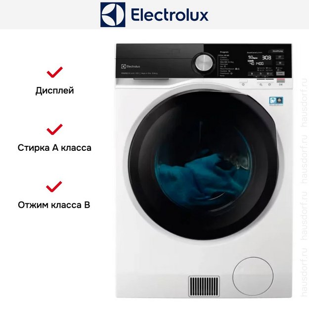 Стирально-сушильная машина Electrolux EW9WN249BE (preview 9)