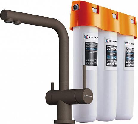 Комплект смесителя Omoikiri NAGANO ES-P + PURE DROP LITE (preview 1)