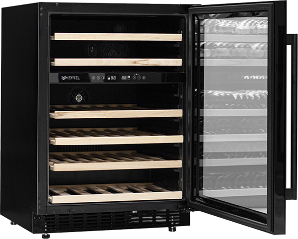 Винный шкаф Meyvel MV46PRO-KBT2 Natural beech (фото 3) Винный шкаф Meyvel MV46PRO-KBT2 Natural beech (preview 3)