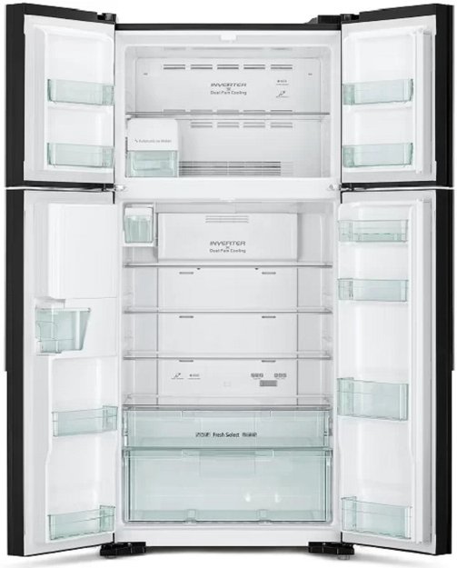 Холодильник Hitachi R-W 662 PU7X GBW (фото 4) Холодильник Hitachi R-W 662 PU7X GBW (preview 4)