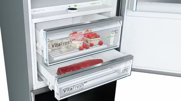 Холодильник с нижней морозильной камерой BOSCH KGN49SB3AR (фото 5) Холодильник с нижней морозильной камерой BOSCH KGN49SB3AR (preview 5)